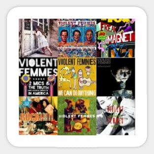 Violent Femmes T-shirt Sticker